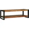 Image de Table basse 120X50X38 Cm en bois d'acacia massif Lumarko !