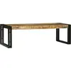 Image de vidaXL Table basse 2 pcs Marron 48 x 40 x 40 cm bois massif mangue