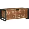 Image de vidaXL Table basse à tiroirs Multicolore Bois massif recyclé