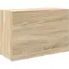 Image de vidaXL Armoire murale de salle de bain Chêne Sonoma 60x25x40 cm Bois composite
