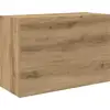 Image de vidaXL Armoire murale pour salle de bain Chêne Artisan 60x25x40 cm Bois composite
