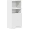 Image de vidaXL Armoire de cuisine blanche 57x41,5x131,5 cm Bois composite