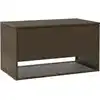 Image de vidaXL Coffre à coussins d'extérieur brun 100x55x55,5 cm Poly rotin