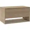 Image de vidaXL Outdoor Kissenbox Beige 100x55x55.5 cm Poly Rattan