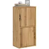 Image de vidaXL Armoire d'appoint ODDA 40x24x79 cm Pin massif