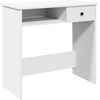 Image de vidaXL Bureau blanc 80×40×75 cm bois composite