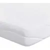 Image de vidaXL Matelas Blanc 140 x 190 cm Tissu Jacquard