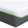 Image de vidaXL Matelas mi-ferme, 70 x 200 cm, blanc et gris