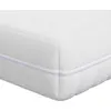 Image de vidaXL Matelas Blanc 80 x 160 cm Ressort de poche