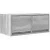 Image de vidaXL Armoire TV Gris Sonoma 60x31x25,5 cm Bois composite