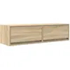 Image de Meuble TV vidaXL en chêne Sonoma, 100 x 31 x 25,5 cm, aggloméré