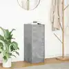 Image de vidaXL Sideboard gris béton 29,5x34x76 cm Bois composite