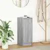Image de vidaXL Sideboard Gris Sonoma 29,5x34x76 cm Bois composite