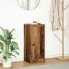 Image de vidaXL Sideboard imitation vieux bois 29,5x34x76 cm Bois composite