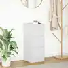 Image de vidaXL Sideboard Blanc 29,5x34x76 cm Bois composite