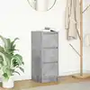 Image de vidaXL Sideboard gris béton 29,5x34x76 cm Bois composite