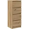 Image de vidaXL Sideboard Chêne Artisan 37,5x35x99 cm Bois composite