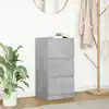 Image de vidaXL Sideboard gris béton 37,5x35x76 cm Bois composite