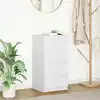 Image de vidaXL Sideboard Blanc 37,5x35x76 cm Bois composite