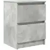 Image de vidaXL Armoire TV gris béton 40x35x54 cm Bois composite
