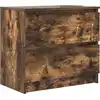 Image de vidaXL Armoire TV chêne fumé 60x35x54 cm Bois composite