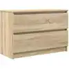 Image de vidaXL Armoire TV Chêne Sonoma 80x35x54 cm Bois composite