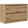 Image de vidaXL Armoire TV Artisan-Chêne 80x35x54 cm Bois composite