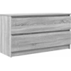 Image de vidaXL Armoire TV Gris Sonoma 100x35x54 cm Bois composite