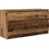 Image de vidaXL Armoire TV aspect bois ancien 100x35x54 cm Bois composite