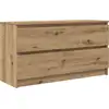 Image de vidaXL Armoire TV Artisan-Chêne 100x35x54 cm Bois composite