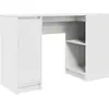 Image de vidaXL Bureau blanc 120x42x76 cm bois composite