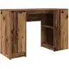 Image de vidaXL Bureau aspect bois ancien 120x42x76 cm Bois composite