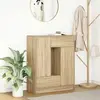 Image de vidaXL Sideboard avec tiroirs et portes Chêne Sonoma 73x31x90 cm