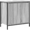 Image de vidaXL Armoire sous lavabo gris Sonoma 60x34,5x60 cm