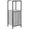 Image de vidaXL Armoire de salle de bain avec étagères Gris Sonoma 36x35x95 cm