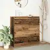 Image de vidaXL Sideboard imitation vieux bois 100x35x99 cm Bois composite