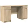 Image de vidaXL Bureau Chêne Sonoma 140 x 49 x 76 cm Bois composite