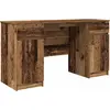 Image de Bureau vidaXL, bois de récupération, panneaux de particules, 140 x 49 x 76 cm