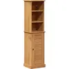 Image de vidaXL Ensemble de meubles de salle de bains avec étagère VIGO 2 pcs brun et brun miel