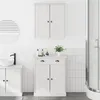 Image de Vidaxl Bathroom Furniture Set Vigo 2 Pcs White And Antique White
