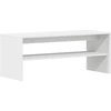 Image de vidaXL Armoire TV Blanc 100x40x40 cm Bois composite