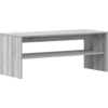 Image de vidaXL Armoire TV Gris Sonoma 100x40x40 cm Bois composite
