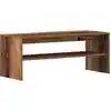 Image de vidaXL Étagère TV aspect bois ancien 100x40x40 cm Matériau dérivé du bois