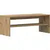 Image de vidaXL Étagère TV Chêne Artisan 100x40x40 cm Bois composite