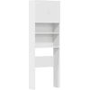 Image de vidaXL Armoire pour machine à laver Blanc 64x24x190 cm Bois composite