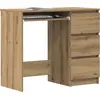 Image de vidaXL Bureau Artisan-Chêne 90x45x76 cm Bois composite