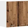 Image de vidaXL Armoire murale de cuisine Lyon imitation vieux bois 60x31x60 cm Matériau dérivé du bois
