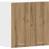 Image de vidaXL Armoire murale de cuisine Lyon Chêne Artisan 60x31x60 cm Bois composite