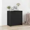 Image de vidaXL Sideboard Chêne noir 70 x 41 x 75 cm Bois composite