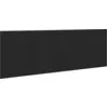 Image de vidaXL Tête de lit noir imitation chêne 160 x 1,5 x 80,5 cm